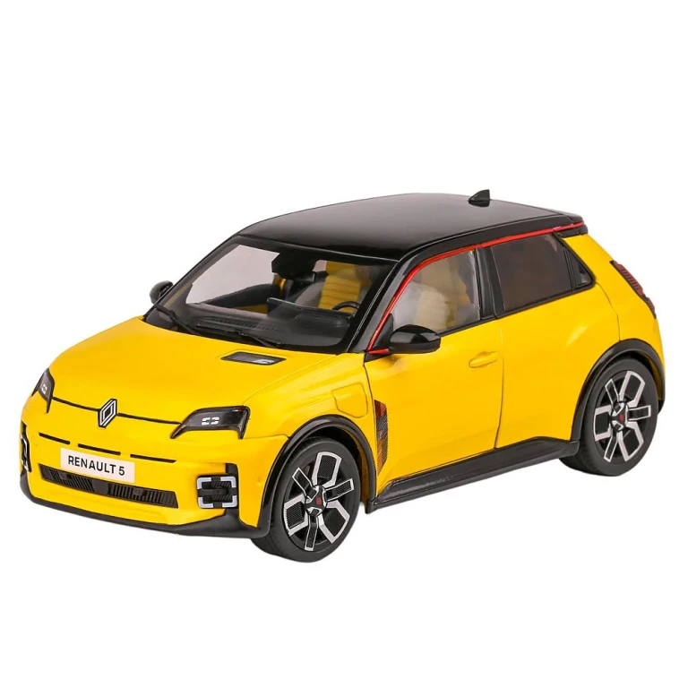 Macheta auto Bburago Renault 5 E-Tech electric 2024 scara 1:24