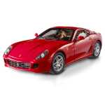 Macheta auto Ferrari 599 GTB Fiorano rosu 2006 cu vitrina scara 1:24 - imagine 7