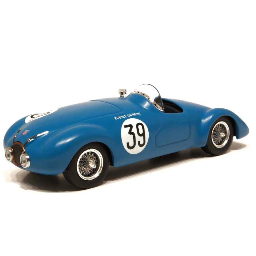 Macheta auto de curse Edicola Simca 8 Gordini nr.39 Le Mans 24h scara 1:43