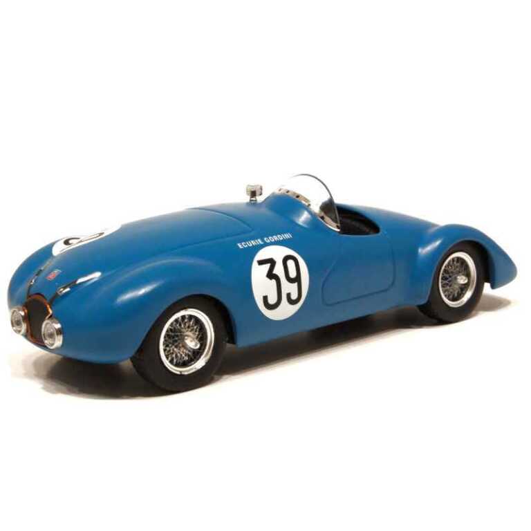 Macheta auto de curse Edicola Simca 8 Gordini nr.39 Le Mans 24h scara 1:43