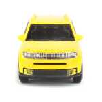 Macheta auto Bburago Fiat Panda EV 2024 scara 1:43 galben - imagine 4