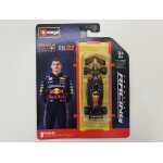 Macheta auto Formula 1 Bburago Red Bull RB21 2025 scara 1:64 echipa Oracle Red Bull Racing Max Verstappen