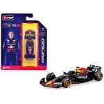 Macheta auto Formula 1 Bburago Red Bull RB21 2025 scara 1:64 echipa Oracle Red Bull Racing Max Verstappen