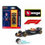 Macheta auto Formula 1 Bburago Red Bull RB21 2025 scara 1:64 echipa Oracle Red Bull Racing Max Verstappen - imagine 4