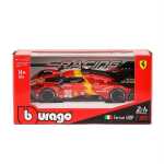 Macheta auto Bburago Ferrari 499P 3.0L Turbo V6 scara 1:43 echipa Ferrari