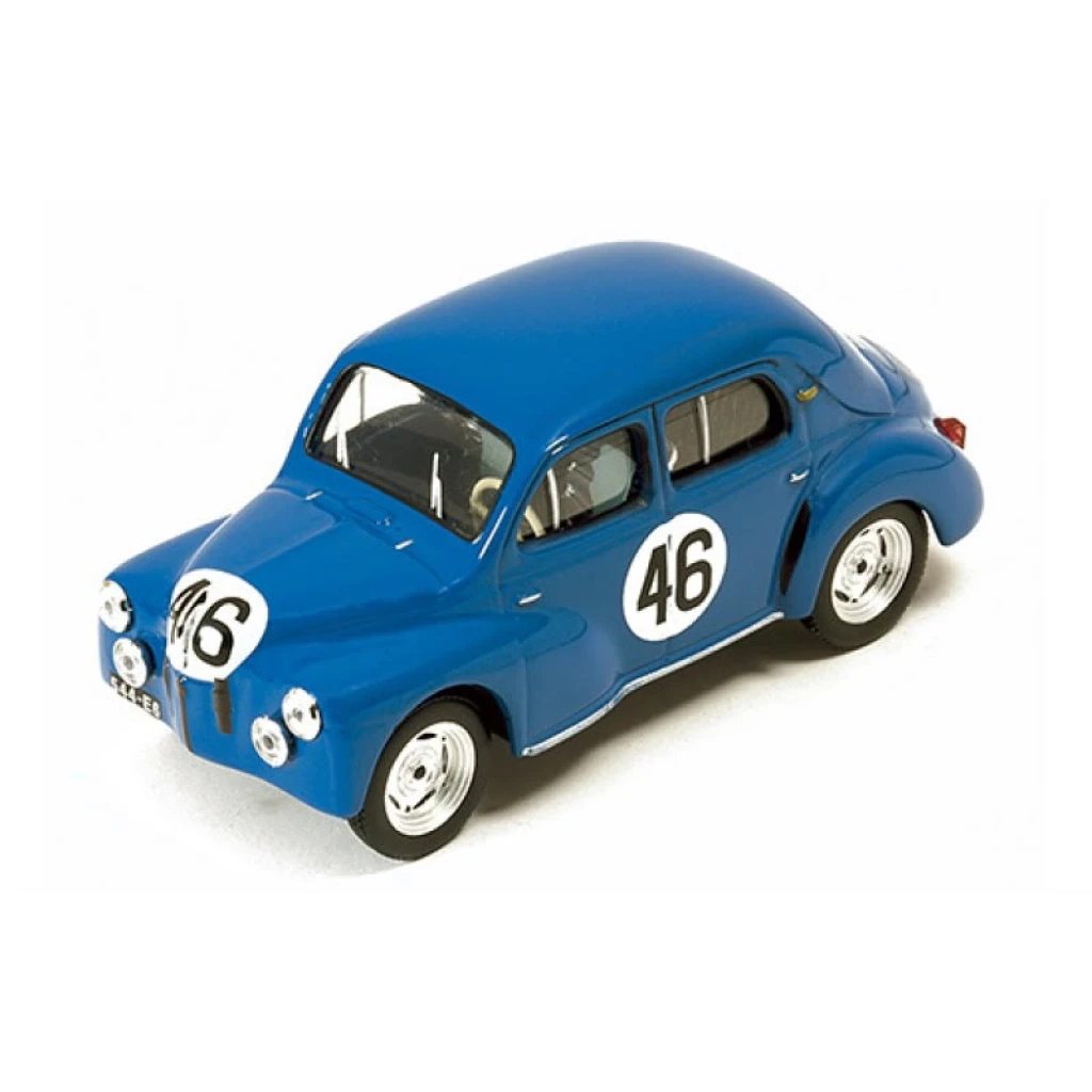 Macheta auto de curse Edicola Renault 4CV J.L.V. Sandt nr. 46 scara 1:43