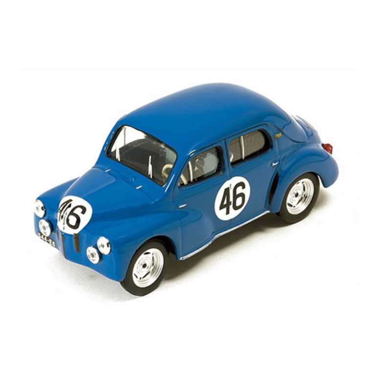 Macheta auto de curse Edicola Renault 4CV J.L.V. Sandt nr. 46 scara 1:43