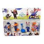 Set 5 figurine animale Zootopia 2 personaje aventuri in oras