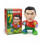 Jucarie interactiva fotbalist C-Ronaldo nr. 7 cu muzica lumini si miscari 21.5 cm