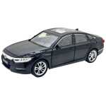 Macheta auto Honda Accord Sport Hybrid neagra die-cast cu lumini sunete pull back si elemente mobile - imagine 3