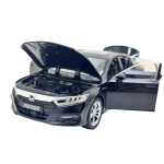 Macheta auto Honda Accord Sport Hybrid neagra die-cast cu lumini sunete pull back si elemente mobile - imagine 11