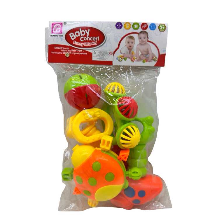 Set jucării zornăitoare pentru bebeluși Baby Concert