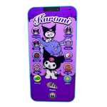 Telefon de jucărie Kuromi cu sunete lumini și pian