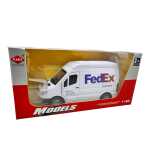Macheta duba Sprinter FedEx Express 1:32 cu usi care se deschid