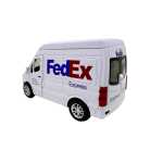 Macheta duba Sprinter FedEx Express 1:32 cu usi care se deschid - imagine 6