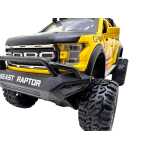 Macheta Ford F150 Raptor galbenă 6x6 scară 1:28 - imagine 12