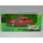 Macheta metal Renault 8 Gordini rosie 1:24 Welly deschide usile fata si capota - imagine 5