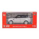 Macheta metal Range Rover alb 1:36 Tayumo - imagine 3