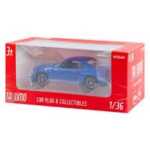 Macheta Nissan Skyline GT-R R34 albastra 1:36 Tayumo - imagine 3
