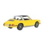 Macheta Porsche 911 Targa galbena Norev 1:43 - imagine 4