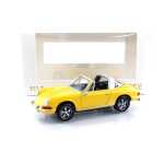 Macheta Porsche 911 Targa galbena Norev 1:43 - imagine 7