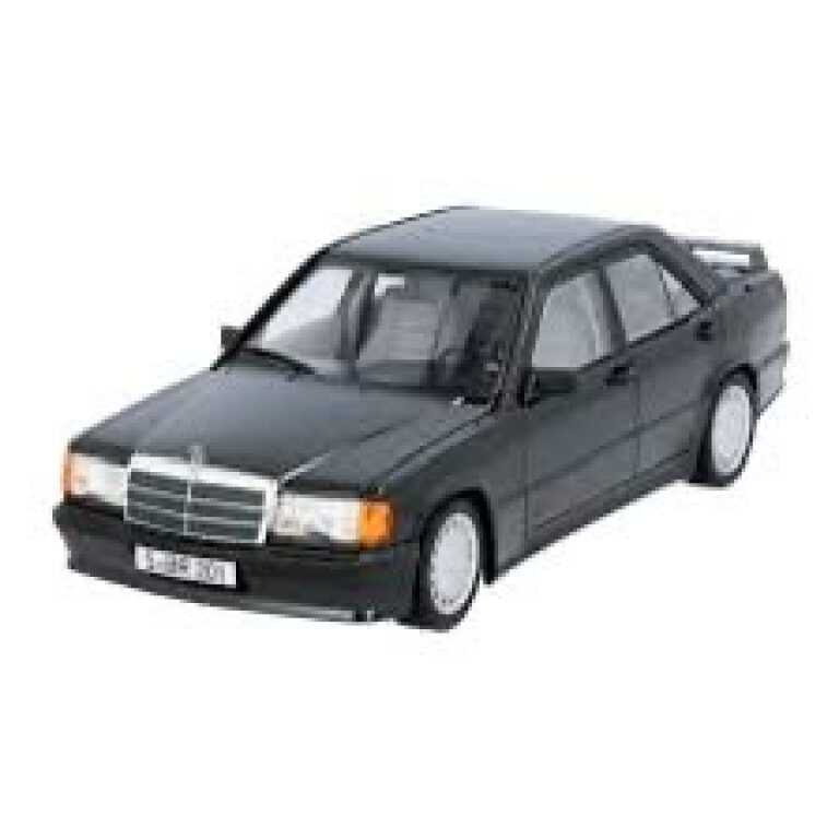 Macheta Mercedes-Benz 190E 2.3 neagra Norev 1:43