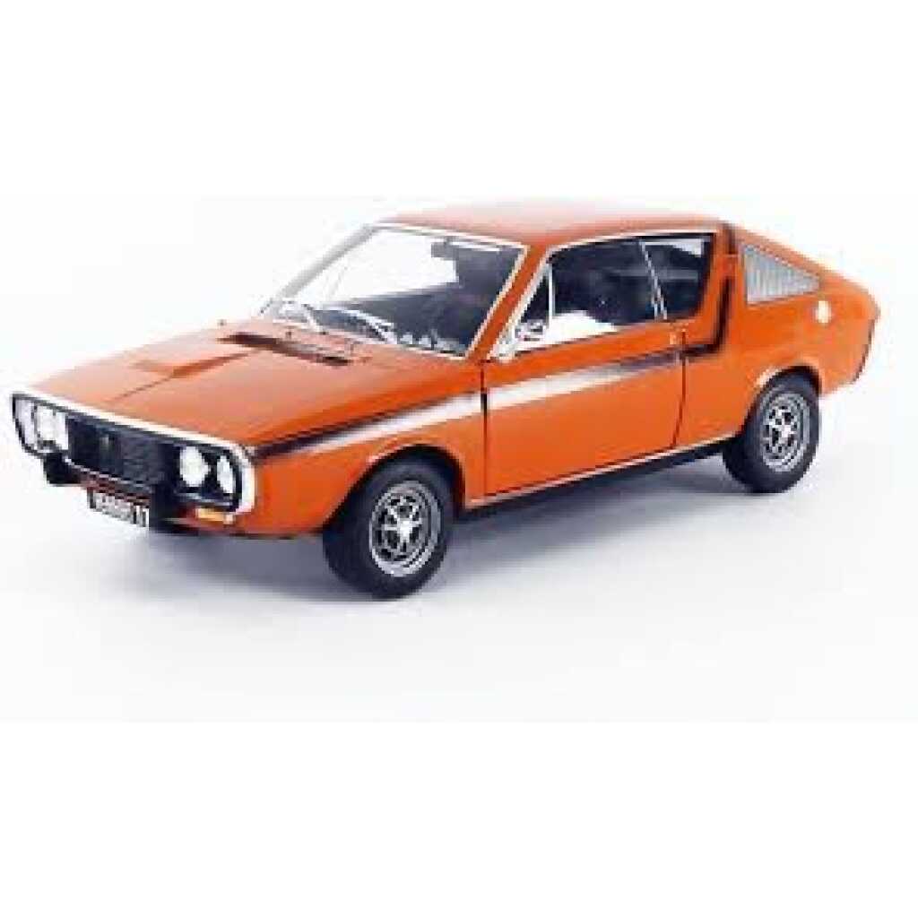 Macheta Renault 17 TS 1973 portocalie Solido 1:18