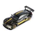 Macheta BMW M4 GT3 Midnight Eclipse 1:24 negru cu galben - imagine 3
