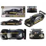 Macheta BMW M4 GT3 Midnight Eclipse 1:24 negru cu galben - imagine 9