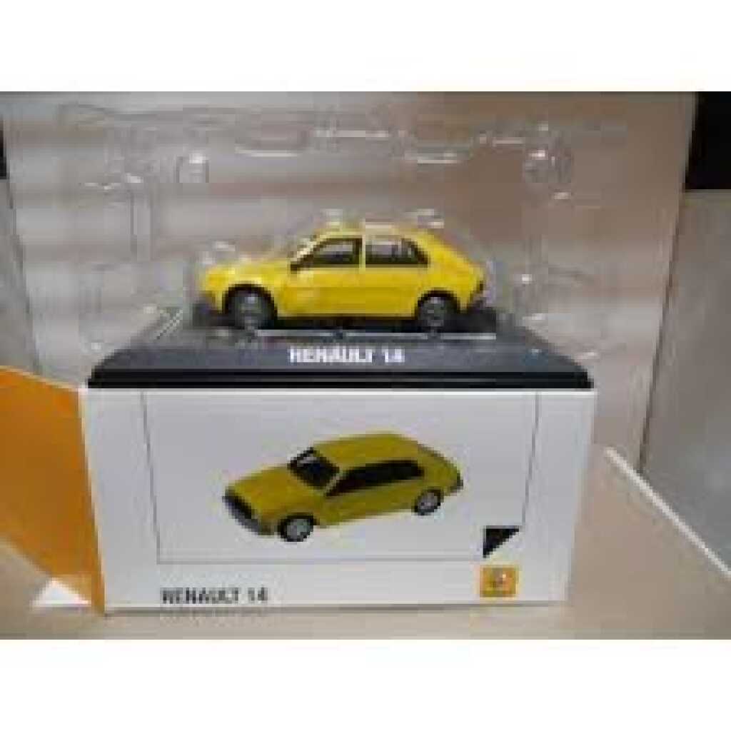 Macheta Renault 14 galbena 1:43