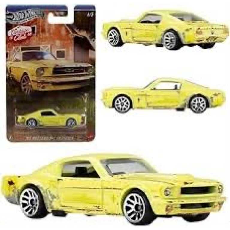 Masinuta Hot Wheels Ford Mustang Fastback 1965 Vintage Racing Club 1:64