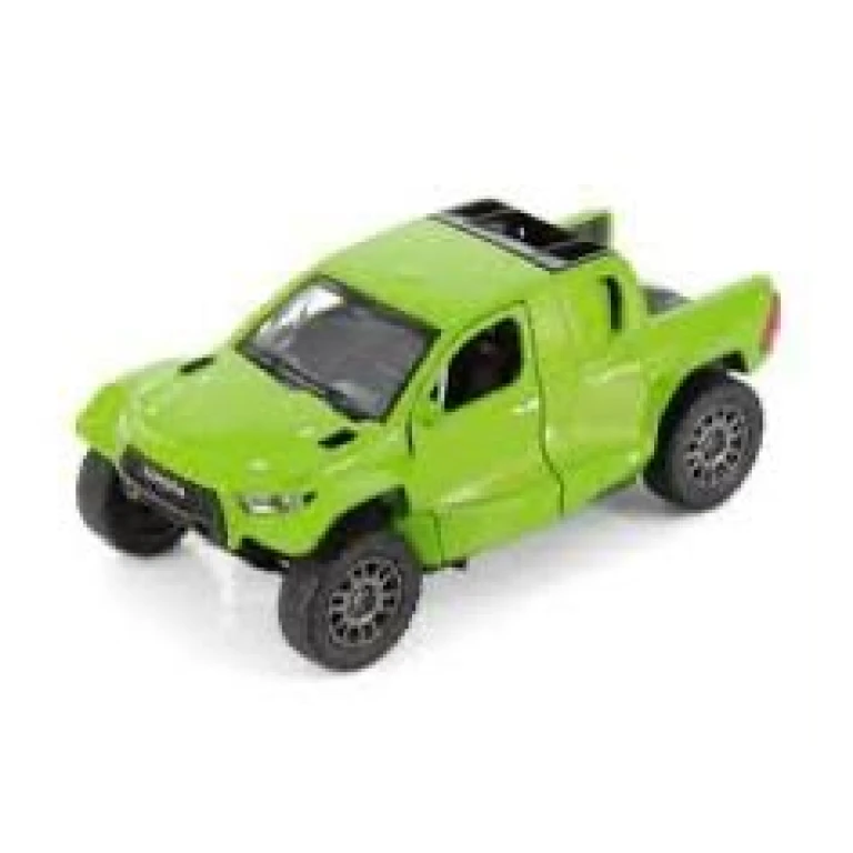 Macheta Toyota GR DKR Hilux verde Kinsmart 1:36