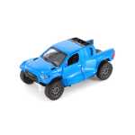 Macheta Toyota GR DKR Hilux albastra Kinsmart 1:36