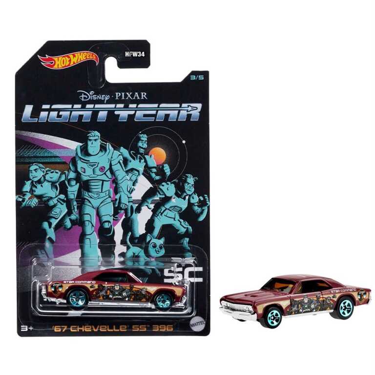 Masinuta Hot Wheels Chevrolet Chevelle SS 396 1967 Disney Pixar Lightyear 1:64