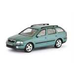 Macheta Skoda Octavia Combi 1:43 verde metalizat