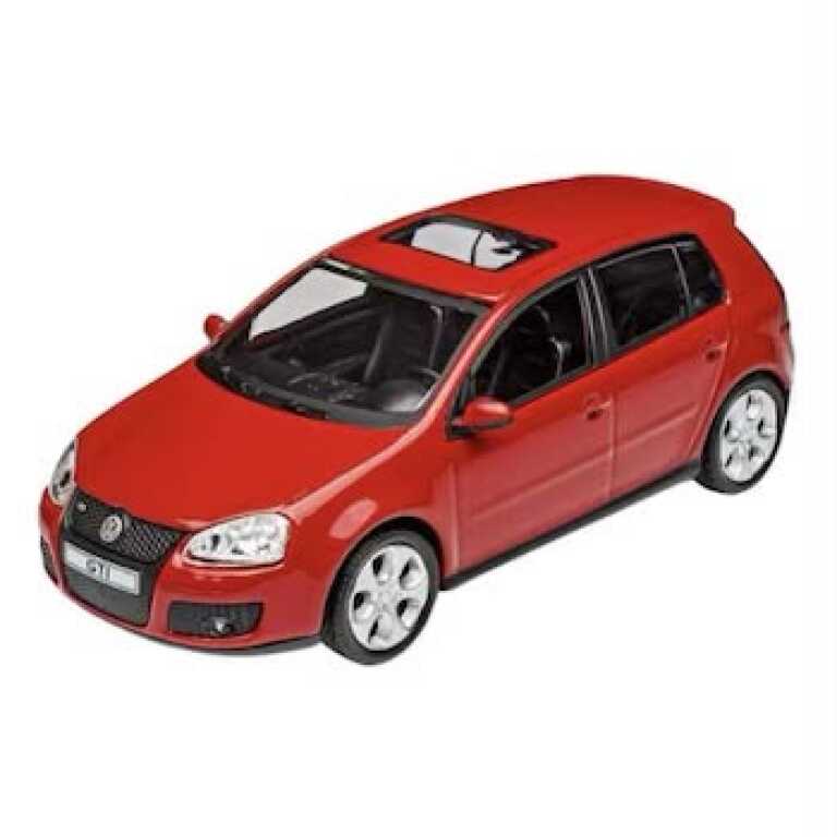 Macheta Volkswagen Golf 5 GTI rosu 1:43 Cararama