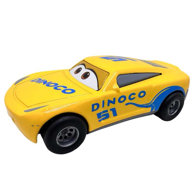 Masinuta metalica Dinoco Cruz Ramirez Cars 51 galbena