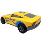 Masinuta metalica Dinoco Cruz Ramirez Cars 51 galbena - imagine 3