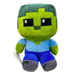 Jucarie de plus Zombie Minecraft cu functie muzicala 25cm