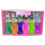 Slime Crystal Mud cu figurina Minecraft gel colorat cu sclipici