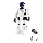Robot inteligent Bionic Smart cu telecomanda lumini LED sunete si miscari interactive alb - imagine 3
