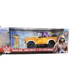 Macheta Ford Bronco 1973 Macho Man Randy Savage cu figurina Jada 1:24 - imagine 2