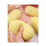 Jucarie antistres Squishy Aluna Peanut Crunchy moale si elastica 10.5 cm - imagine 3