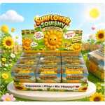 Jucarie antistres Squishy Floarea Soarelui crunchy moale si elastica