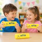 Jucarie Squishy Unt 13 cm cu Sunet Crunchy si Efect Slow Rising Antistres - imagine 2