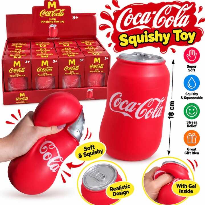 img_6447 Jucarie Squishy Doza Cola XXL 18 cm cu Gel Antistres - imagine 1