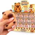Jucarie Squishy Capybara cu Sunet Crunchy Antistres - imagine 3