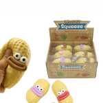Jucarie Squishy Aluna de Pamant 10 cm cu Sunet Crocant si Efect Antistres - imagine 3